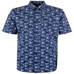 PERRONE TIE-DYE S/S SHIRT -shirts casual & business-BIGGUY.COM.AU