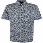 PERRONE PETAL DESIGN S/S SHIRT-shirts casual & business-BIGGUY.COM.AU