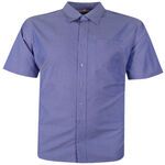 PERRONE OXFORD PLAIN S/S SHIRT-shirts casual & business-BIGGUY.COM.AU
