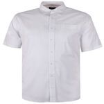 PERRONE OXFORD PLAIN S/S SHIRT-shirts casual & business-BIGGUY.COM.AU