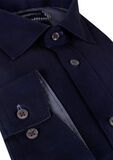BROOKSFIELD TONAL TEXT L/S SHIRT-shirts casual & business-BIGGUY.COM.AU
