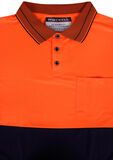 PRIME MOVER HI VIS S/S POLO -workwear-BIGGUY.COM.AU