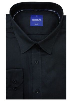 GLOWEAVE RIB STRIPE L/S SHIRT-sale clearance-BIGGUY.COM.AU