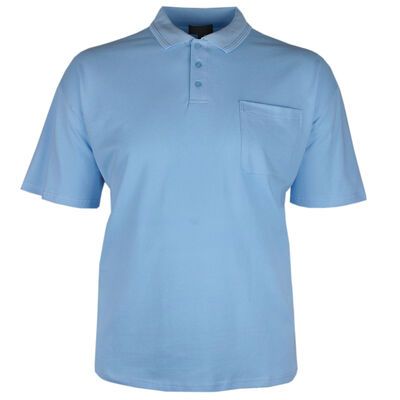 BRONCO PIQUE POLO SHIRT-big mens basics-BIGGUY.COM.AU