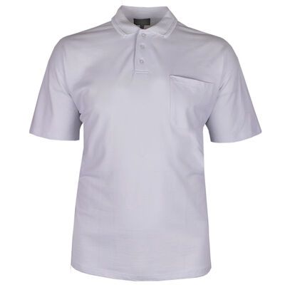 BRONCO PIQUE POLO SHIRT-big mens basics-BIGGUY.COM.AU