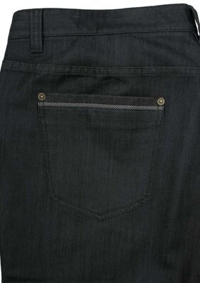 BILLY JET TRIM BLACK DENIM SHORT-sale clearance-BIGGUY.COM.AU