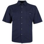 CIPOLLINI PLAIN S/S SHIRT-shirts casual & business-BIGGUY.COM.AU