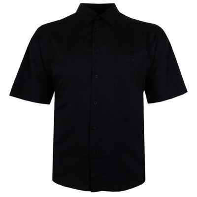 CIPOLLINI PLAIN S/S SHIRT-shirts casual & business-BIGGUY.COM.AU