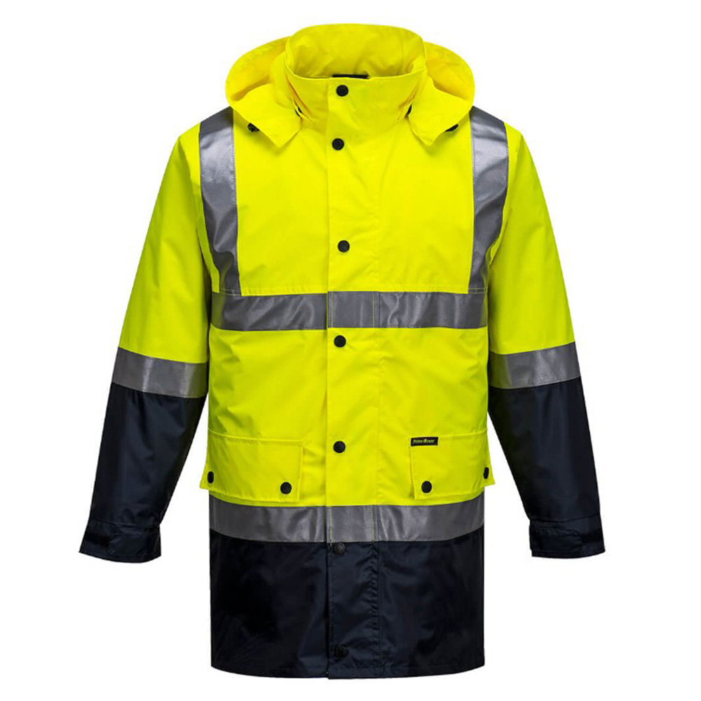 PRIME MOVER LIGHTWEIGHT HI VIS RAIN JACKET