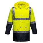 PRIME MOVER LIGHTWEIGHT HI VIS RAIN JACKET-rainwear-BIGGUY.COM.AU