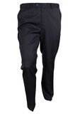 CITY CLUB POLY/WOOL FLAT FRONT TROUSER-big mens basics-BIGGUY.COM.AU