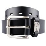 M&C AGENCIES PEWTER BUCKLE 38MM BELT-sale clearance-BIGGUY.COM.AU