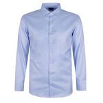 BROOKSFIELD OXFORD L/S BUSINESS SHIRT-shirts casual & business-BIGGUY.COM.AU