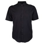 MAURIO PLAIN BAMBOO S/S SHIRT-shirts casual & business-BIGGUY.COM.AU