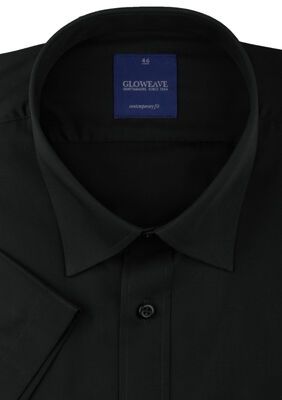 GLOWEAVE PLAIN POPLIN S/S SHIRT-sale clearance-BIGGUY.COM.AU