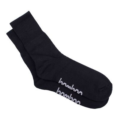 BAMBOO CREW SOCKS 14-18-big mens basics-BIGGUY.COM.AU