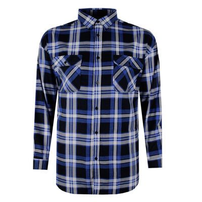 PILBARA FLANNELETTE SHIRT-shirts casual & business-BIGGUY.COM.AU