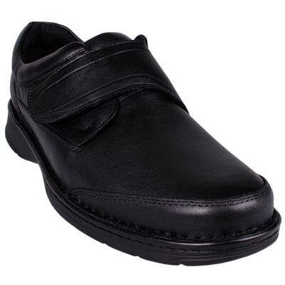 SLATTERS AXEASE VELCRO COMFORT SOLE SHOE-sale clearance-BIGGUY.COM.AU