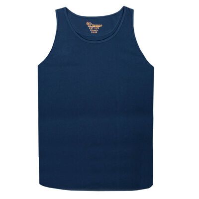 BRONCO PLAIN TANK TOP-tshirts & tank tops-BIGGUY.COM.AU