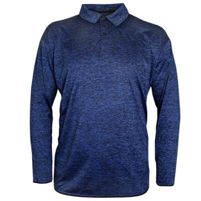 ATLAS PERFORMANCE POLO L/S SHIRT-sale clearance-BIGGUY.COM.AU