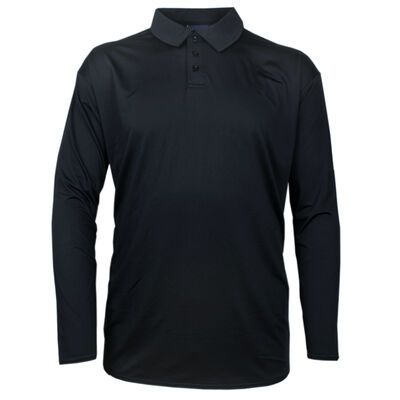 ATLAS PERFORMANCE POLO L/S SHIRT-sale clearance-BIGGUY.COM.AU