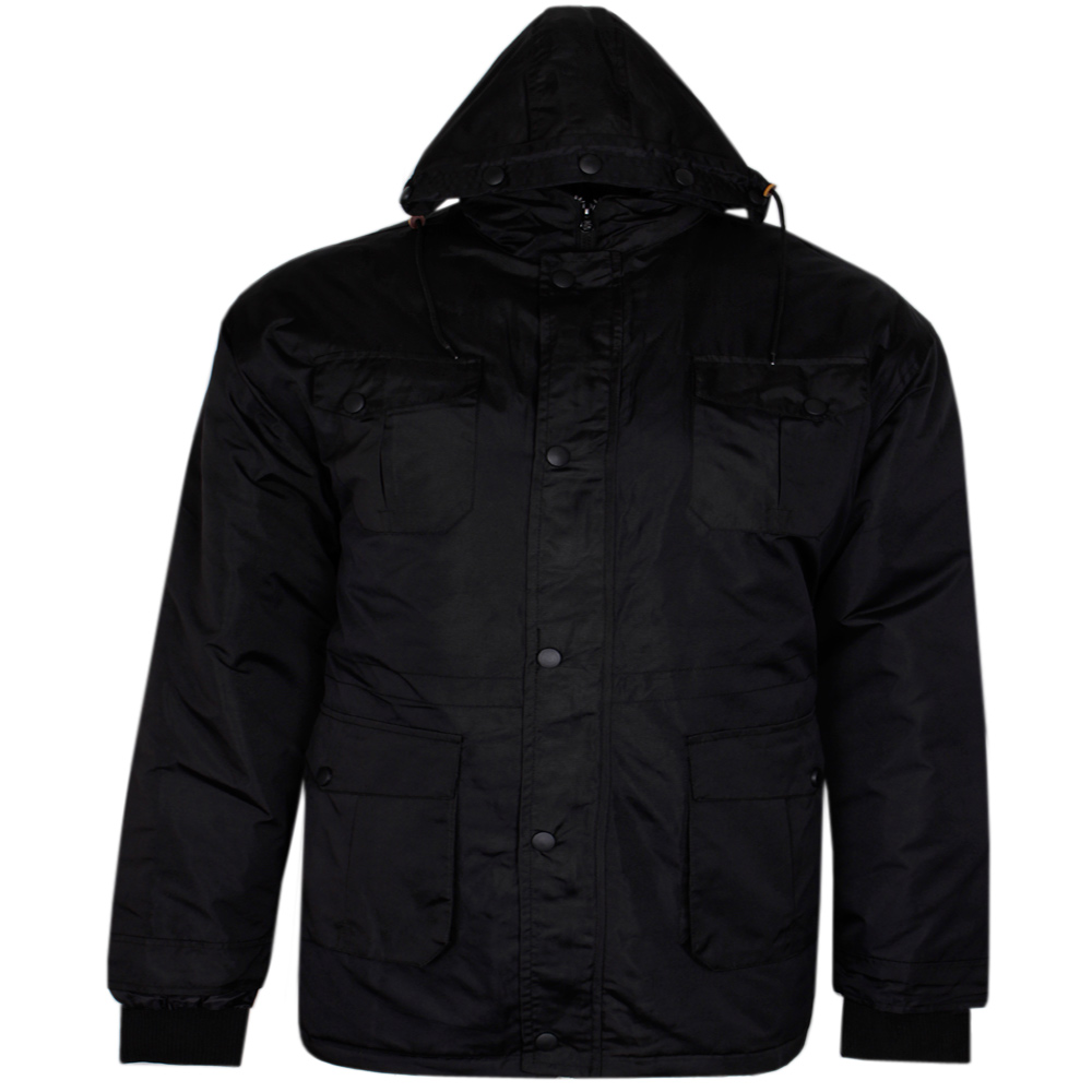 KAM HOOD PADDED HOOD JACKET