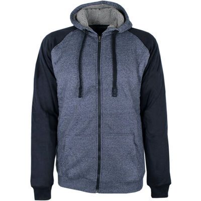 KAM RAGLAN SHERPA HOODY-sale clearance-BIGGUY.COM.AU