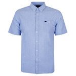 RAGING BULL CASUAL LINEN BLEND S/S SHIRT-new arrivals-BIGGUY.COM.AU