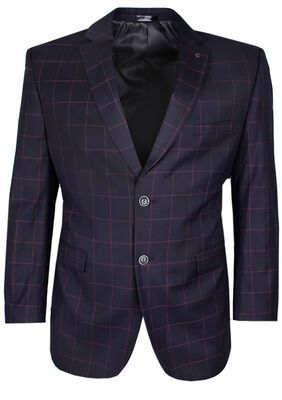 OLIVER TALL CHECK SPORTSCOAT-sale clearance-BIGGUY.COM.AU