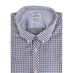 BEN SHERMAN GINGHAM S/S SHIRT