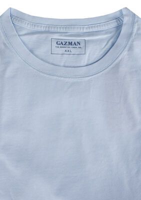 GAZMAN BASIC CREW 22 S/S T-SHIRT-tshirts & tank tops-BIGGUY.COM.AU