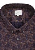 BEN SHERMAN BASKET-WEAVE S/S SHIRT-shirts casual & business-BIGGUY.COM.AU