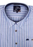 RAGING BULL BENGAL STRIPE S/S SHIRT-shirts casual & business-BIGGUY.COM.AU