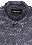 KAM LEAF S/S SHIRT -shirts casual & business-BIGGUY.COM.AU