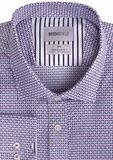 BROOKSFIELD GEOMETRIC L/S SHIRT-shirts casual & business-BIGGUY.COM.AU