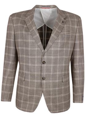 DANIEL HECHTER PARKER CHECK SPORTSCOAT -sale clearance-BIGGUY.COM.AU