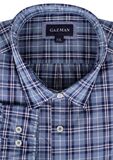 GAZMAN PLAID CHECK L/S SHIRT -shirts casual & business-BIGGUY.COM.AU