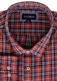 GAZMAN PLAID CHECK L/S SHIRT -shirts casual & business-BIGGUY.COM.AU
