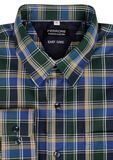 PERRONE PLAID CHECK L/S SHIRT -shirts casual & business-BIGGUY.COM.AU