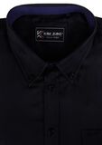 KAM SELF PATTERN S/S SHIRT -shirts casual & business-BIGGUY.COM.AU
