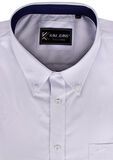 KAM DIAGONAL TWILL S/S SHIRT -shirts casual & business-BIGGUY.COM.AU