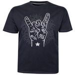 KAM INDIE ROCKSTAR T-SHIRT -tshirts & tank tops-BIGGUY.COM.AU