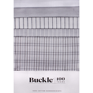 BUCKLE 10 PACK HANDKERCHIEFS