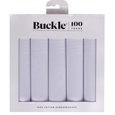 BUCKLE 5 PACK HANDKERCHIEFS-accessories-BIGGUY.COM.AU