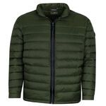 GAZMAN OLIVE LIGHTWEIGHT PUFFER JACKET-jackets-BIGGUY.COM.AU