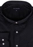 BLUE HORIZON GEOMETRIC SPECKLE L/S SHIRT -shirts casual & business-BIGGUY.COM.AU