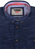 DUKE HOVE TEXTURED S/S SHIRT -shirts casual & business-BIGGUY.COM.AU