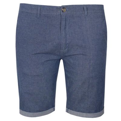 DUKE UNIVERSAL ALDERTON CHAMBRAY SHORT-sale clearance-BIGGUY.COM.AU