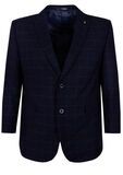 OLIVER FINE CHECK SPORTCOAT-tall range-BIGGUY.COM.AU