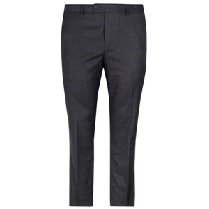 OLIVER 28902 BLUE CHECK TROUSER